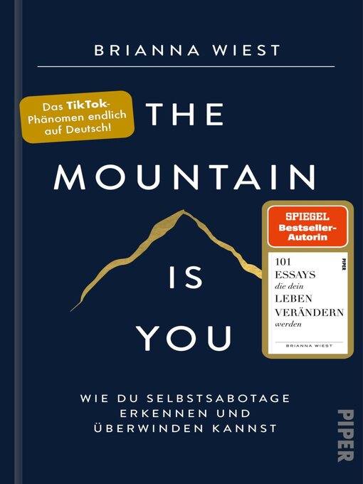 Title details for The Mountain Is You by Brianna Wiest - Available